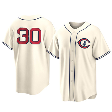 Alec Mills Youth Replica Chicago Cubs Cream 2022 Field Of Dreams Jersey