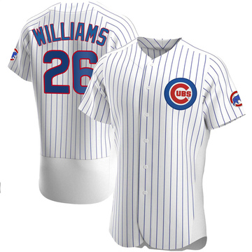 Billy Williams Men's Authentic Chicago Cubs White Home Jersey