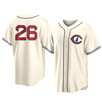 Billy Williams Men's Replica Chicago Cubs Cream 2022 Field Of Dreams Jersey