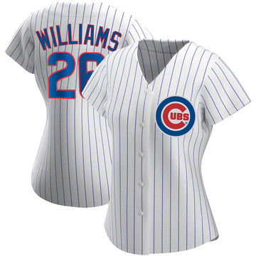 Billy Williams Women's Replica Chicago Cubs White Home Jersey