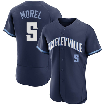 Christopher Morel Men's Authentic Chicago Cubs Navy 2021 City Connect Jersey