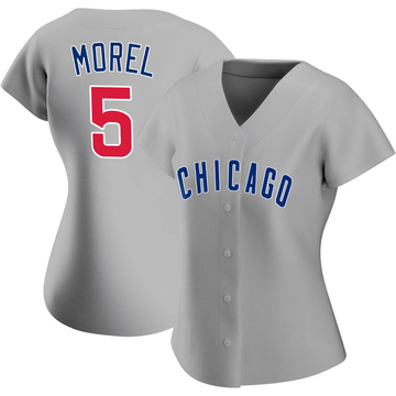 Christopher Morel Women's Authentic Chicago Cubs Gray Road Jersey
