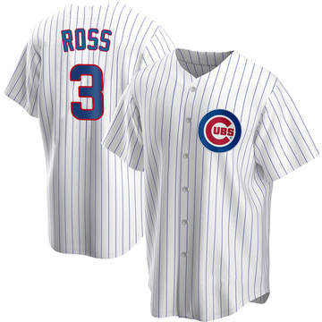 David Ross Men's Replica Chicago Cubs White Home Jersey