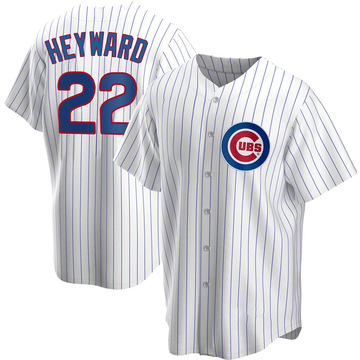 Jason Heyward Men's Replica Chicago Cubs White Home Jersey
