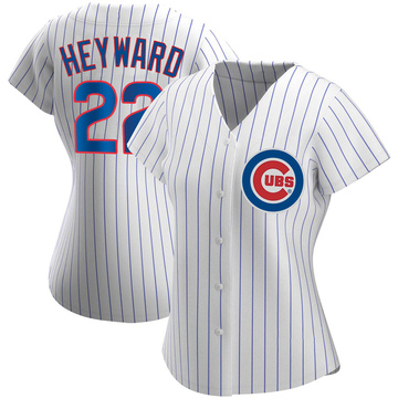 Jason Heyward Women's Replica Chicago Cubs White Home Jersey