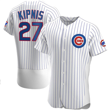 Jason Kipnis Men's Authentic Chicago Cubs White Home Jersey