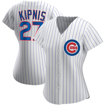 Jason Kipnis Women's Authentic Chicago Cubs White Home Jersey