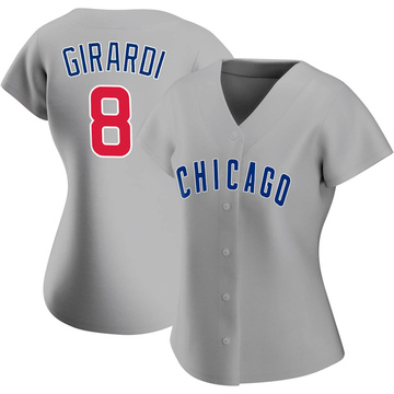 Joe Girardi Women's Authentic Chicago Cubs Gray Road Jersey