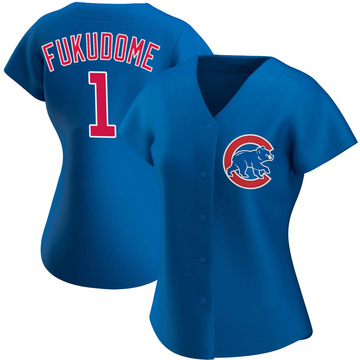 Kosuke Fukudome Women's Authentic Chicago Cubs Royal Alternate Jersey