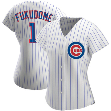 Kosuke Fukudome Women's Authentic Chicago Cubs White Home Jersey