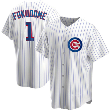 Kosuke Fukudome Youth Replica Chicago Cubs White Home Jersey
