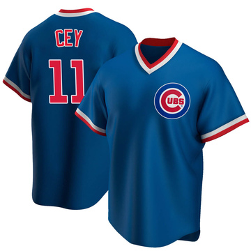 Ron Cey Men's Replica Chicago Cubs Royal Road Cooperstown Collection Jersey