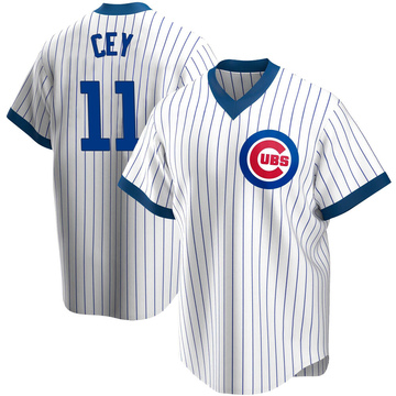 Ron Cey Men's Replica Chicago Cubs White Home Cooperstown Collection Jersey