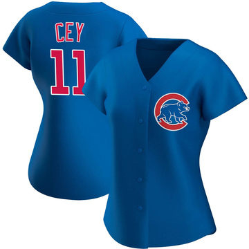 Ron Cey Women's Authentic Chicago Cubs Royal Alternate Jersey