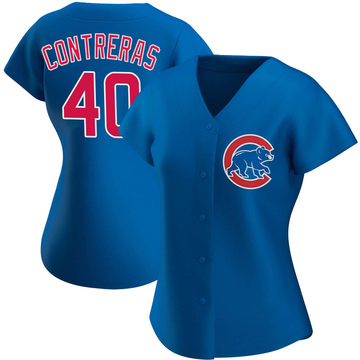 Willson Contreras Women's Replica Chicago Cubs Royal Alternate Jersey